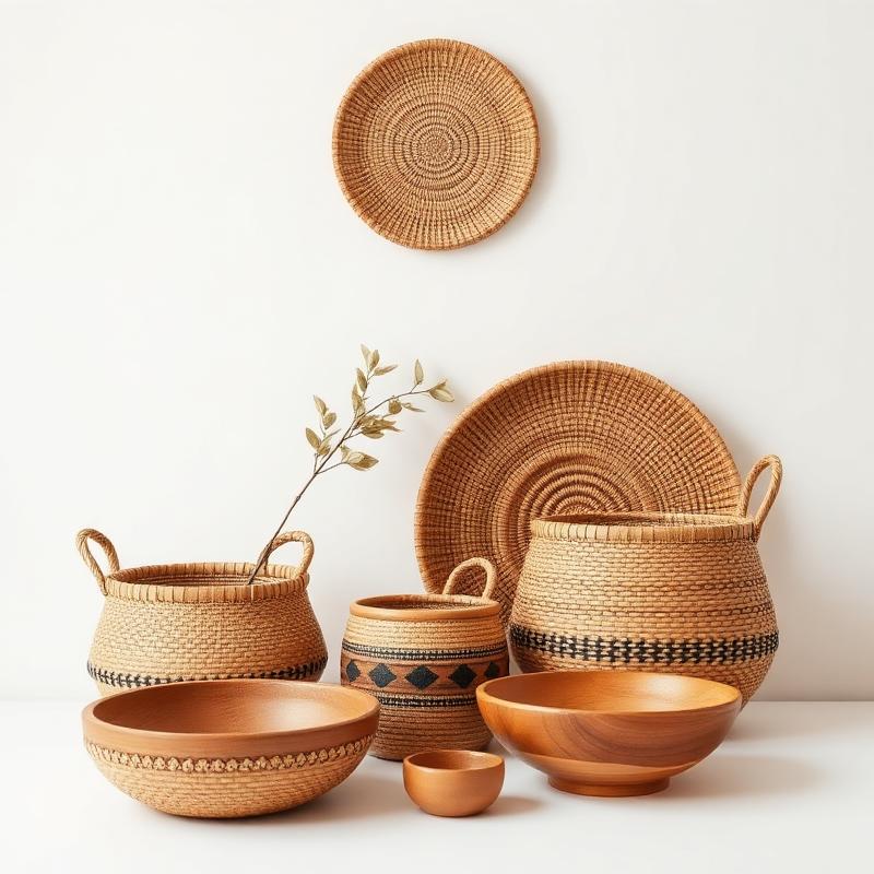 East African Artisan Home Décor Set